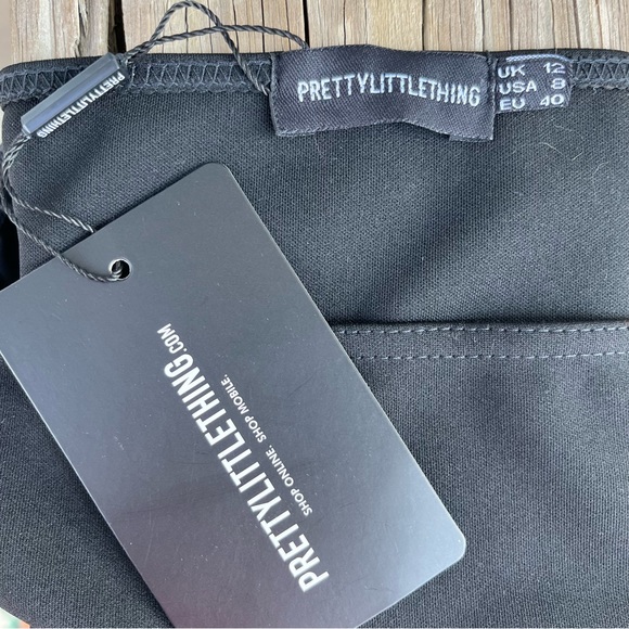 NWT! PrettyLittleThings Bardot off shoulder scuba too! - Picture 6 of 6